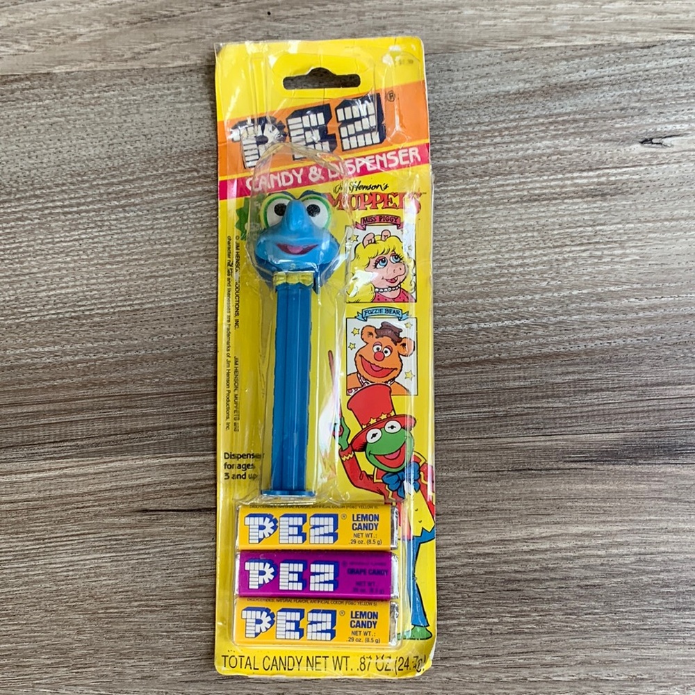 Muppet Pez Dispenser Gonzo Collectible Jim Henson Sesame Street Vintage